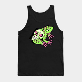 Frog skull Tank Top